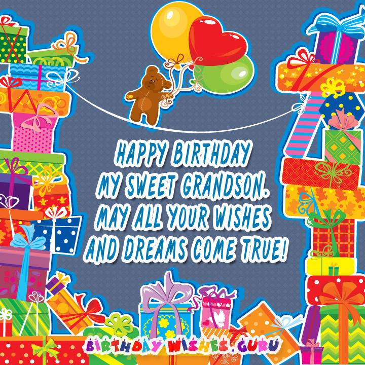 123 Greetings Birthday Wishes For Grandson