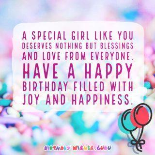 20 Cute Birthday Wishes For Baby Girl – By Birthday Wishes Guru