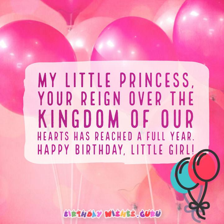 √ Birthday Wishes Quotes For Little Girl
